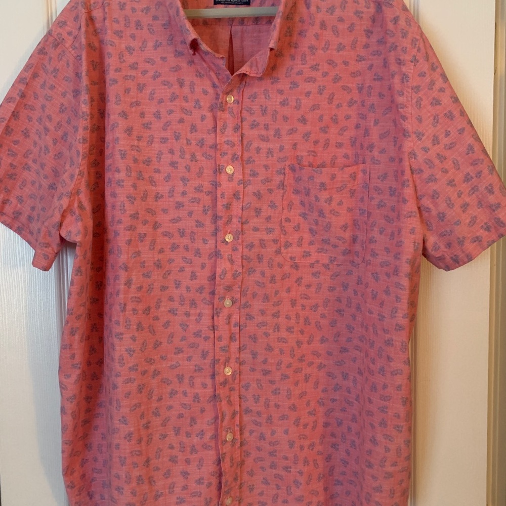 Vineyard Vines men’s pink button down 3XB